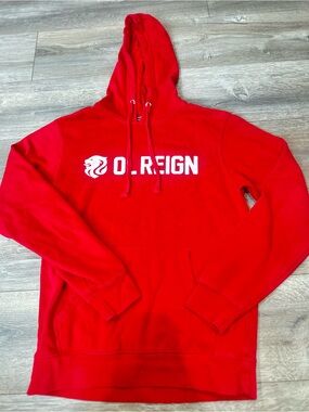 Signed women’s small OL REIGN hoodie